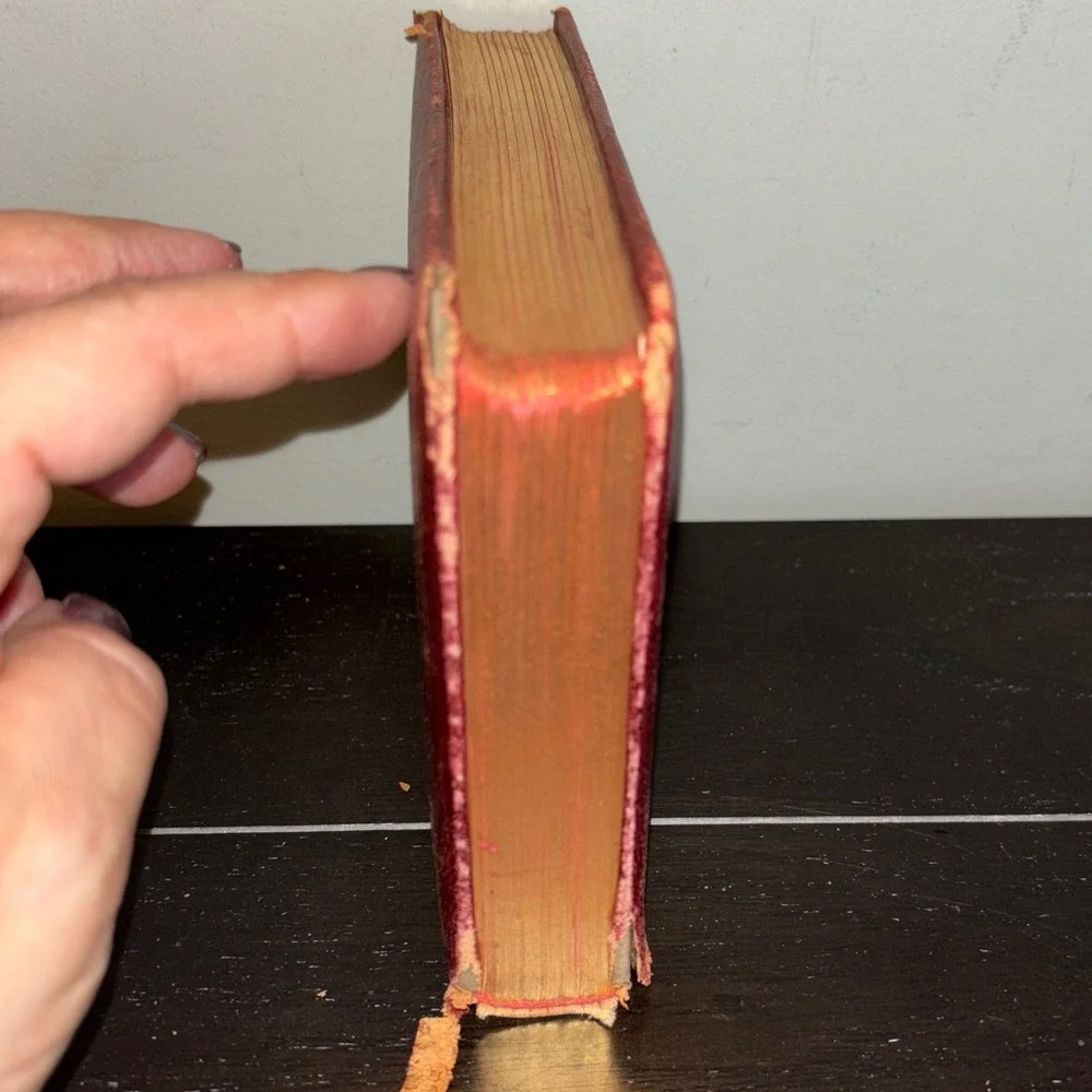 Antique | William Cullen Bryant | Leather Bound Book‎ | Poetry Collection